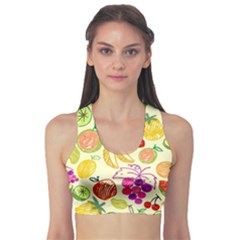 Seamless-fruit Sports Bra by nateshop