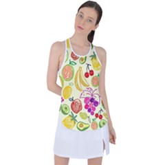 Seamless-fruit Racer Back Mesh Tank Top by nateshop