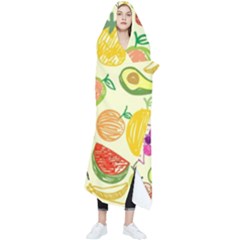 Seamless-fruit Wearable Blanket by nateshop