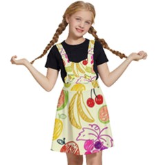 Seamless-fruit Kids  Apron Dress