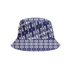 Floral-navi Bucket Hat (kids) by nateshop