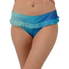 Color-bubbly Frill Bikini Bottom by nateshop