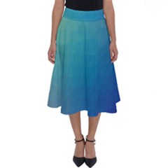 Color-bubbly Perfect Length Midi Skirt by nateshop