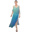 Color-bubbly Maxi Chiffon Cover Up Dress View1