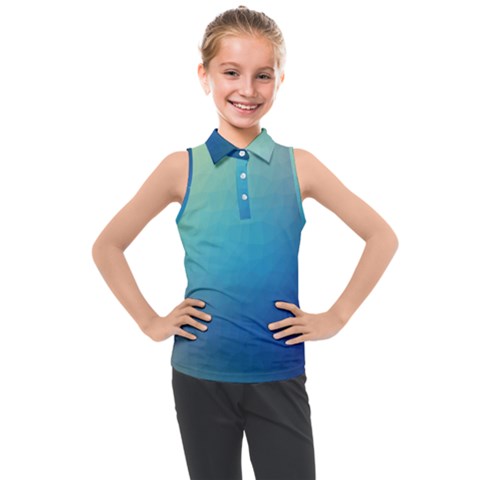 Color-bubbly Kids  Sleeveless Polo Tee by nateshop