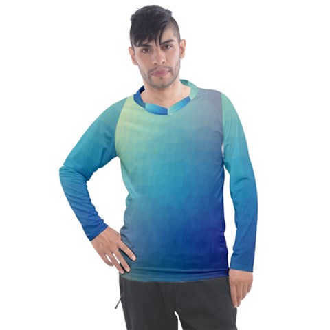 Color-bubbly Men s Pique Long Sleeve Tee by nateshop