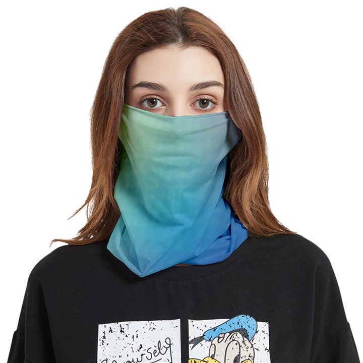 Color-bubbly Face Covering Bandana (Two Sides)