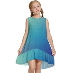 Color-bubbly Kids  Frill Swing Dress by nateshop