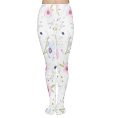 Background-flower Beatiful Tights by nateshop