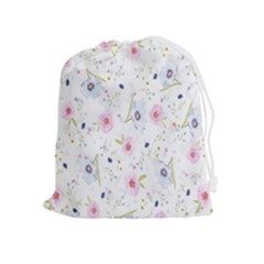 Background-flower Beatiful Drawstring Pouch (xl) by nateshop