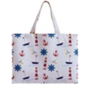 Lighthouse Zipper Mini Tote Bag View1