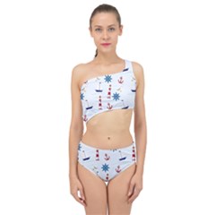 Lighthouse Spliced Up Two Piece Swimsuit by nateshop