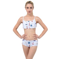 Lighthouse Layered Top Bikini Set