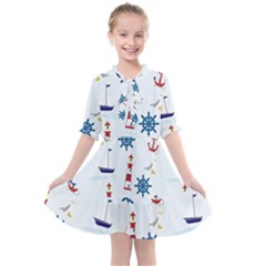 Lighthouse Kids  All Frills Chiffon Dress by nateshop