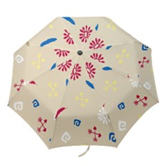 Pattern-star Moca Folding Umbrellas by nateshop