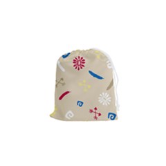 Pattern-star Moca Drawstring Pouch (xs) by nateshop