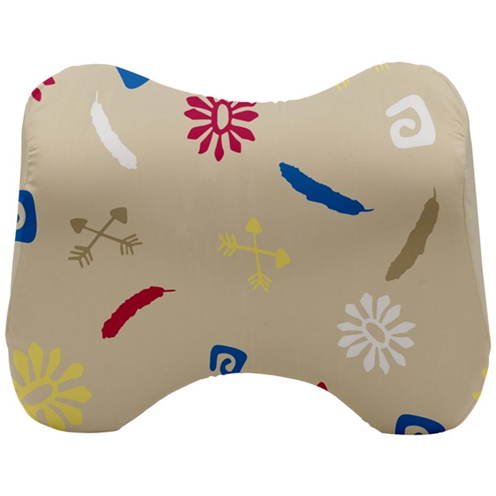 Pattern-star Moca Head Support Cushion