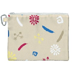 Pattern-star Moca Canvas Cosmetic Bag (xxl)