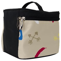 Pattern-star Moca Make Up Travel Bag (big) by nateshop