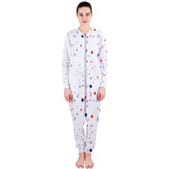 Background-round Spots Onepiece Jumpsuit (ladies) by nateshop