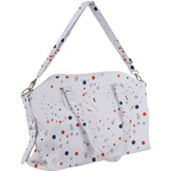 Background-round Spots Canvas Crossbody Bag by nateshop