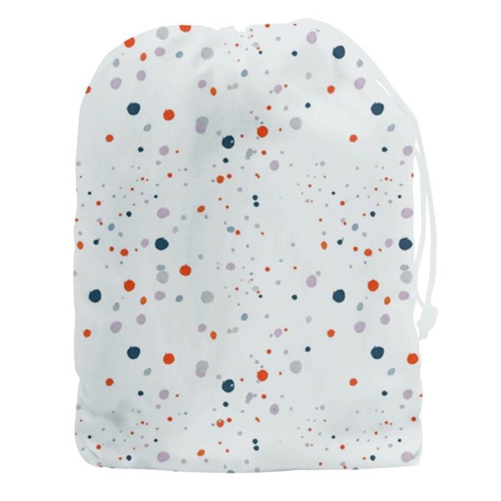 Background-round Spots Drawstring Pouch (3XL)