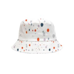 Background-round Spots Inside Out Bucket Hat (kids) by nateshop