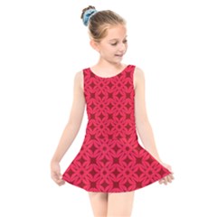 Red-star Kids  Skater Dress Swimsuit by nateshop