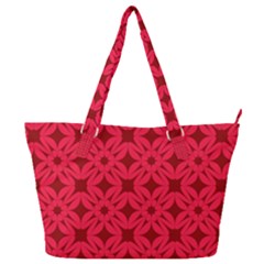 Red-star Full Print Shoulder Bag by nateshop