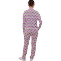 Mave,chevron,white,navi,purple Casual Jacket and Pants Set View2