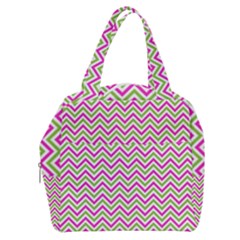 Mave,chevron,white,navi,purple Boxy Hand Bag by nateshop