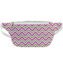 Mave,chevron,white,navi,purple Waist Bag  View1