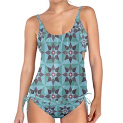 Floral Pattern Floral Motif Tankini Set