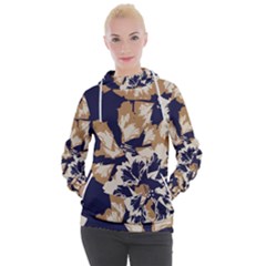 Illustration Abstract Flower Background Pattern Women s Hooded Pullover