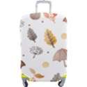 Autumn Boho Art Boho Background Luggage Cover (Large) View1