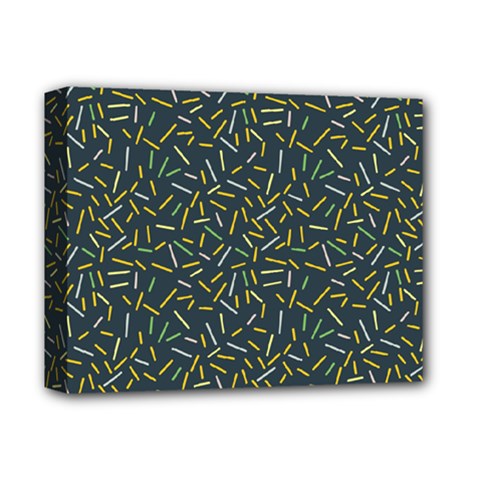 Abstract Pattern Sprinkles Sprinkle Deluxe Canvas 14  X 11  (stretched) by Wegoenart