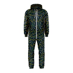 Abstract Pattern Sprinkles Sprinkle Hooded Jumpsuit (kids)