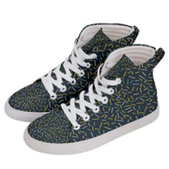 Abstract Pattern Sprinkles Sprinkle Women s Hi-top Skate Sneakers by Wegoenart