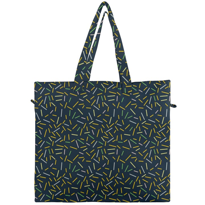 Abstract Pattern Sprinkles Sprinkle Canvas Travel Bag