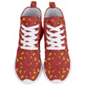 Background Pattern Texture Design Women s Lightweight High Top Sneakers View1