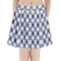 Background Pattern Texture Design Pleated Mini Skirt by Wegoenart