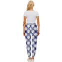 Background Pattern Texture Design Cropped Drawstring Pants View4