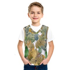 Illustration Sheet Autumn Color Drawing Kids  Basketball Tank Top by Wegoenart