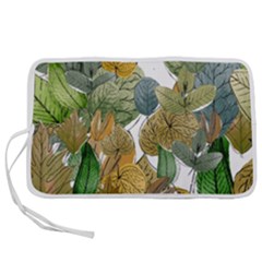 Illustration Sheet Autumn Color Drawing Pen Storage Case (l) by Wegoenart