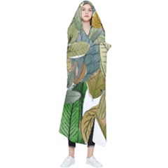 Illustration Sheet Autumn Color Drawing Wearable Blanket by Wegoenart