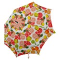 Citrus Fruit Seamless Pattern Hook Handle Umbrellas (Medium) View2