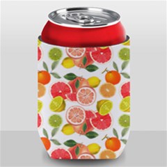 Citrus Fruit Seamless Pattern Can Holder by Wegoenart