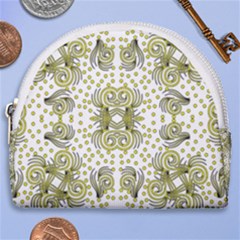 Background Pattern Texture Design Horseshoe Style Canvas Pouch by Wegoenart