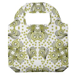 Background Pattern Texture Design Premium Foldable Grocery Recycle Bag