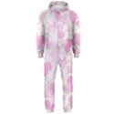 Valentine-background-hearts-bokeh Hooded Jumpsuit (Men) View1